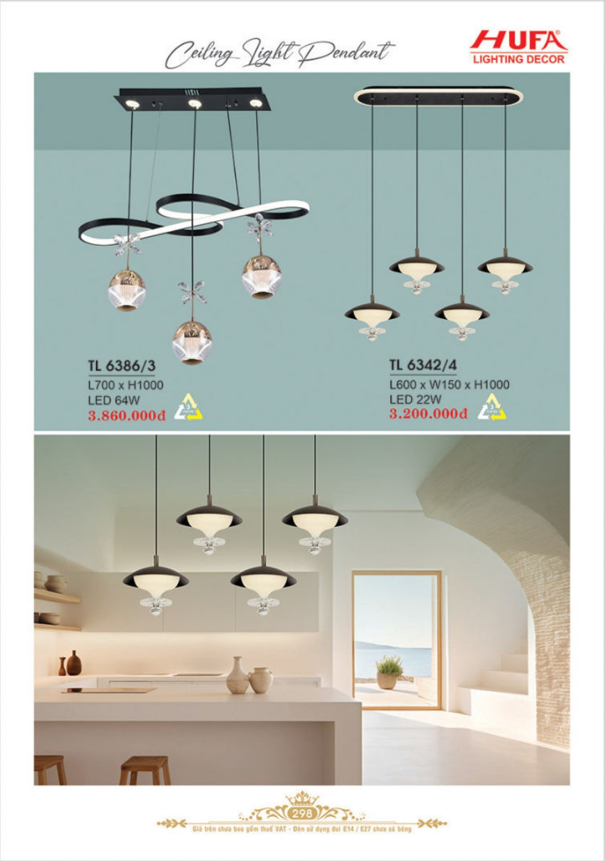 Bảng giá đèn trang trí HUFA